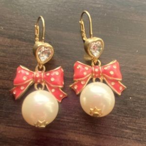 Betsey Johnson 🎀 faux Pear Earrings